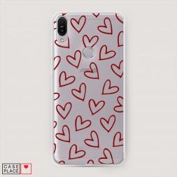 ����������� ����� Little hearts doodles 2 �� Asus ZenFone Max Pro ZB602KL