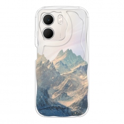 Волнистый чехол Горы арт 2 на OPPO A5x