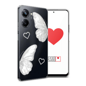 ����������� ����� white butterflies 2 �� Realme 10 Pro