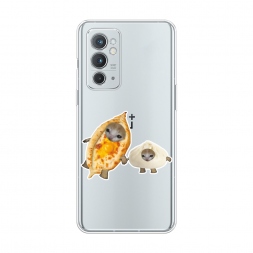 Силиконовый чехол Грузинские котята на OnePlus 9RT