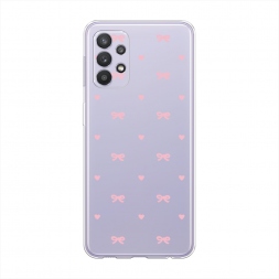 Силиконовый чехол Простые бантики 3 на Samsung Galaxy A32