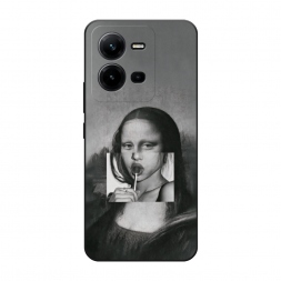 ������� ����������� ����� Mona Lisa sucking lollipop �� Vivo V25