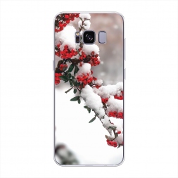 Силиконовый чехол Зима 8 на Samsung Galaxy S8 Plus