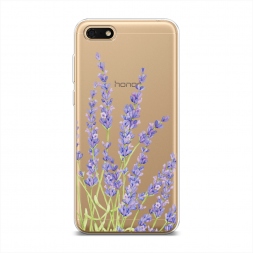 Силиконовый чехол Лавандовые стебли на Huawei Y5 Lite (2018)