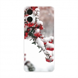Силиконовый чехол Зима 8 на Tecno Camon 19 Neo