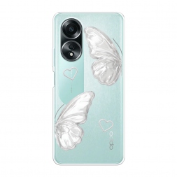 ����������� ����� white butterflies 2 �� Oppo A58 4G