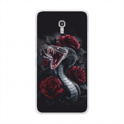 Силиконовый чехол Dark snake на Alcatel Pixi 4 (5) 5045D