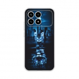 Силиконовый чехол В душе я тигр на POCO F8 PRO 5G