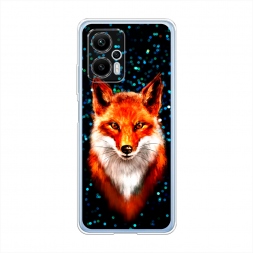 Силиконовый чехол Волшебная лиса на Xiaomi Redmi Note 12T Pro