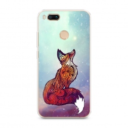 Силиконовый чехол Лиса 1 на Xiaomi Mi 5X