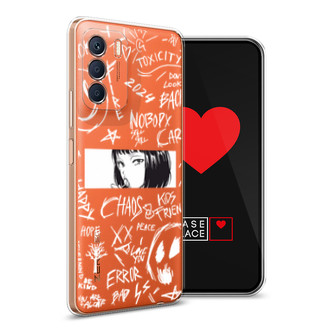 ����������� ����� Manga graffiti white �� Infinix Zero 5G 2023