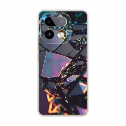 Силиконовый чехол Отражение солнца на Realme 16 Pro Plus