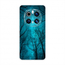 Силиконовый чехол Сказочный лес на Honor Magic 7 Pro