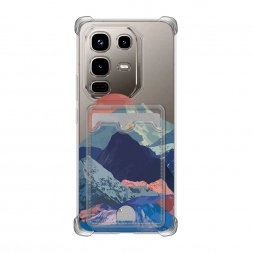 Закат в снежных горах на Infinix Note 50 pro