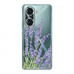 Силиконовый чехол Лавандовые стебли на Honor 60 Pro