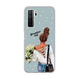 Силиконовый чехол Beautiful day на Huawei P40 lite 5G
