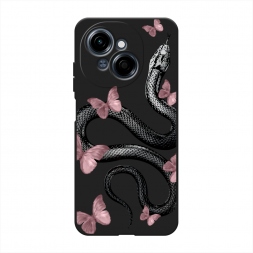 ������� ����������� ����� Snake and butterflies 3 �� Tecno Spark Go 1
