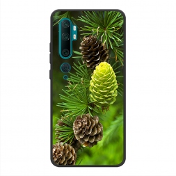 Матовый силиконовый чехол Лес 13 на Xiaomi Mi Note 10/Mi Note 10 Pro
