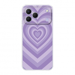 ����������� ����� Violet heart latte �� Tecno Spark 50