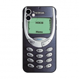 Матовый силиконовый чехол Нокия на iPhone 11