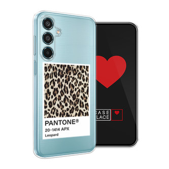 Силиконовый чехол Pantone leopard на Samsung Galaxy M35