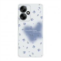 ����������� ����� Blooms in time blue �� Xiaomi Redmi 13R 5G