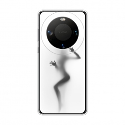 Силиконовый чехол Девушка в душе на Huawei Mate 60