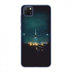 Силиконовый чехол Ночной рейс на Honor 9S
