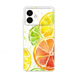Силиконовый чехол Цитрусовые на Samsung S26 Edge