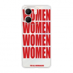 Силиконовый чехол WOMEN на OPPO A5x