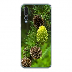 Силиконовый чехол Лес 13 на Huawei P20 Pro
