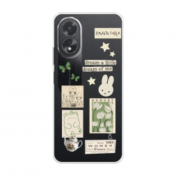 Силиконовый чехол dream a little на Oppo A38