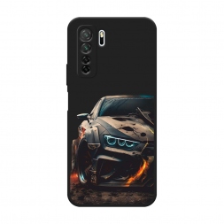 Матовый силиконовый чехол На износ 2 на Honor 30S (Global)