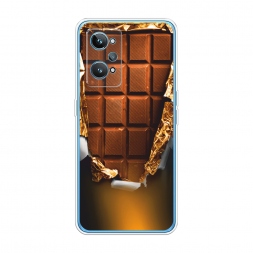 Силиконовый чехол Шоколадка на Realme GT 2