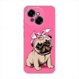 Силиконовый чехол Dog Pin-Up на Tecno Spark Go 1