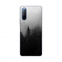 Силиконовый чехол Туманный лес на Sony Xperia 10 II