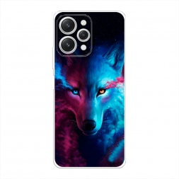 Силиконовый чехол Волшебный волк на Xiaomi Redmi 12