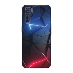 Силиконовый чехол Геймерская абстракция на Oppo A91