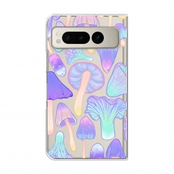 Силиконовый чехол Пастельные грибы на Google Pixel Fold