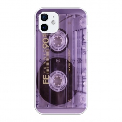 Силиконовый чехол Кассета фото на iPhone 12