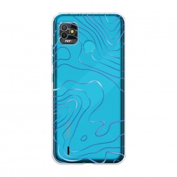����������� ����� Blue lines �� Tecno POP 5