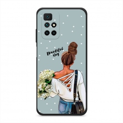 Матовый силиконовый чехол Beautiful day на Xiaomi Redmi Note 11 4G China