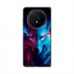 Силиконовый чехол Волшебный волк на Honor Magic V3