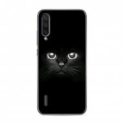 Силиконовый чехол Взгляд черной кошки на Xiaomi Mi A3