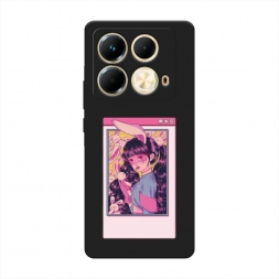 ������� ����������� ����� Anime window �� Infinix Note 40