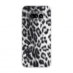 Силиконовый чехол Снежный леопард на Nothing Phone 4a