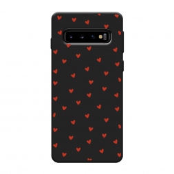 ������� ����������� ����� Red hearts �� Samsung Galaxy S10