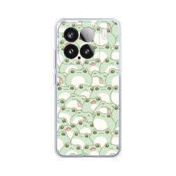Силиконовый чехол Море жабок на Xiaomi 15