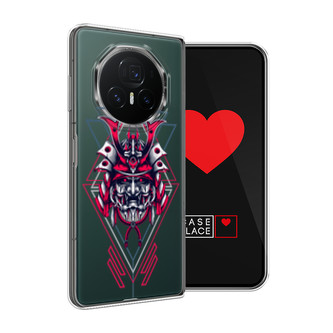 Силиконовый чехол Дьявол злой ронин самурай на Honor Magic V3
