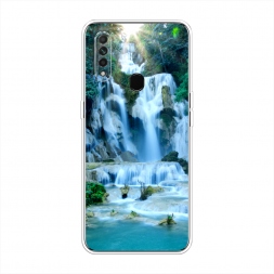 Силиконовый чехол Водопад 8 на Oppo A31